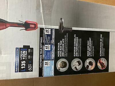 60-Volt Brushless Cordless String Trimmer - 2.5 Ah Battery and Charger Included (6922772021431)